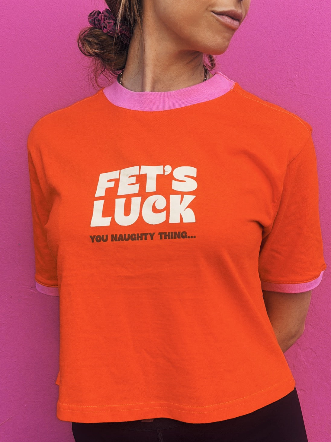 Fet's Luck Female T-Shirt Oversized Cut