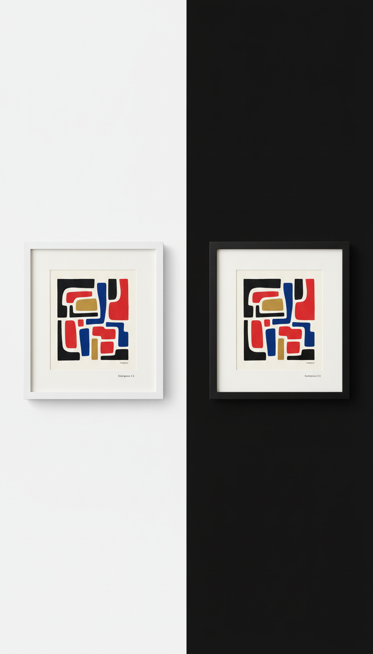Custom-Framed Fine Art Print