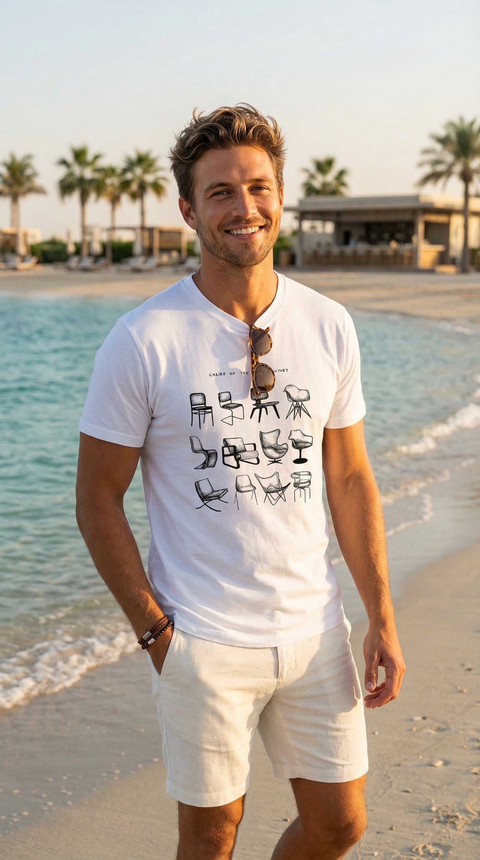 Chairs of the 20th Century T-Shirt Unisex Cut