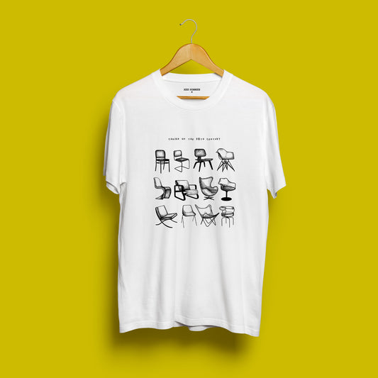 Chairs of the 20th Century T-Shirt Unisex Cut