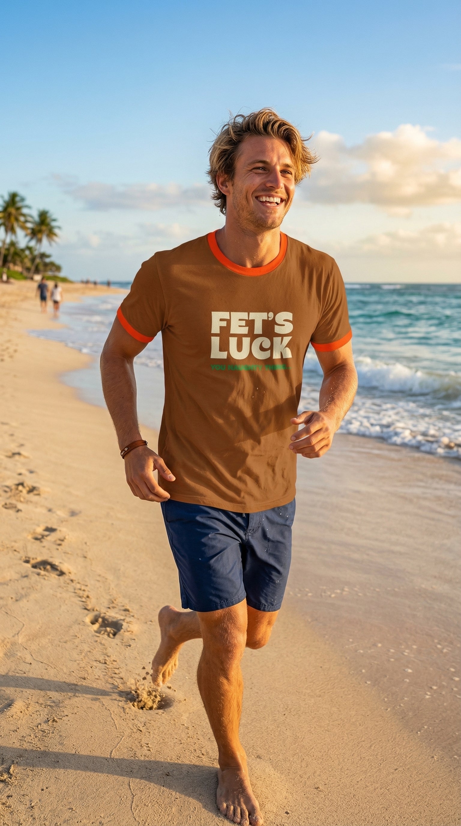 Fet's Luck Male T-Shirt Oversized Cut