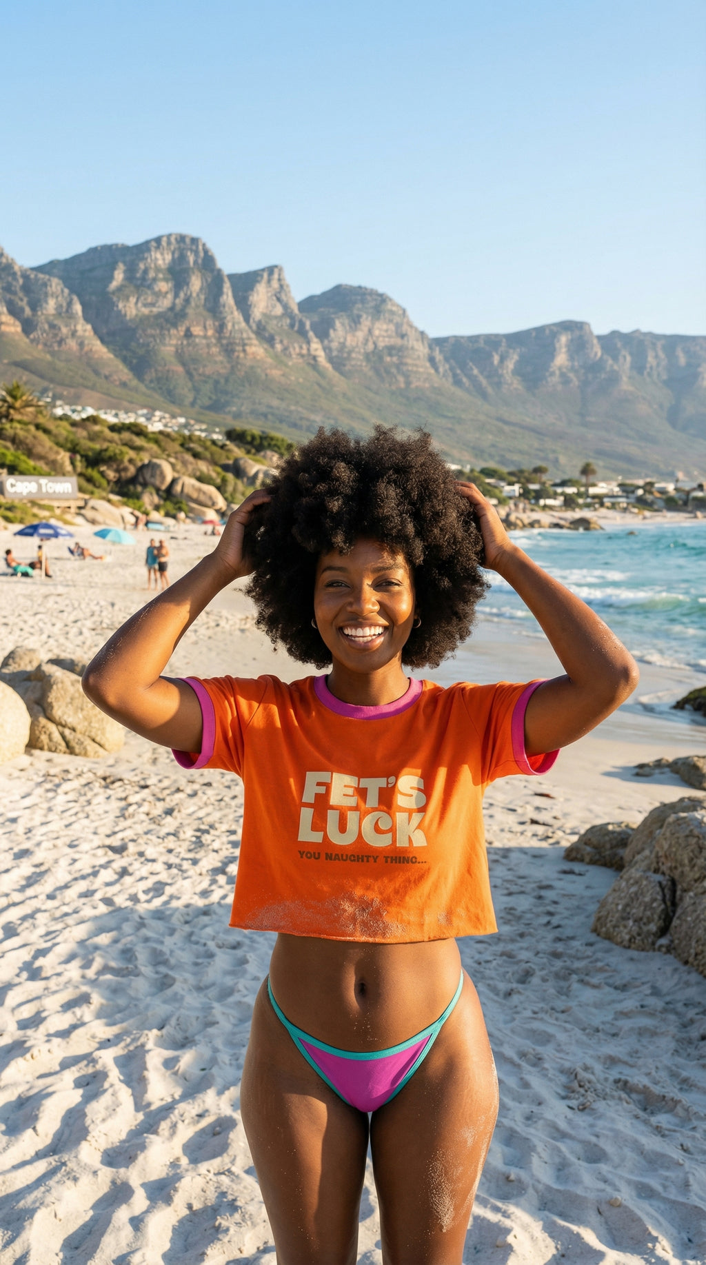 Fet's Luck Female T-Shirt Oversized Cut