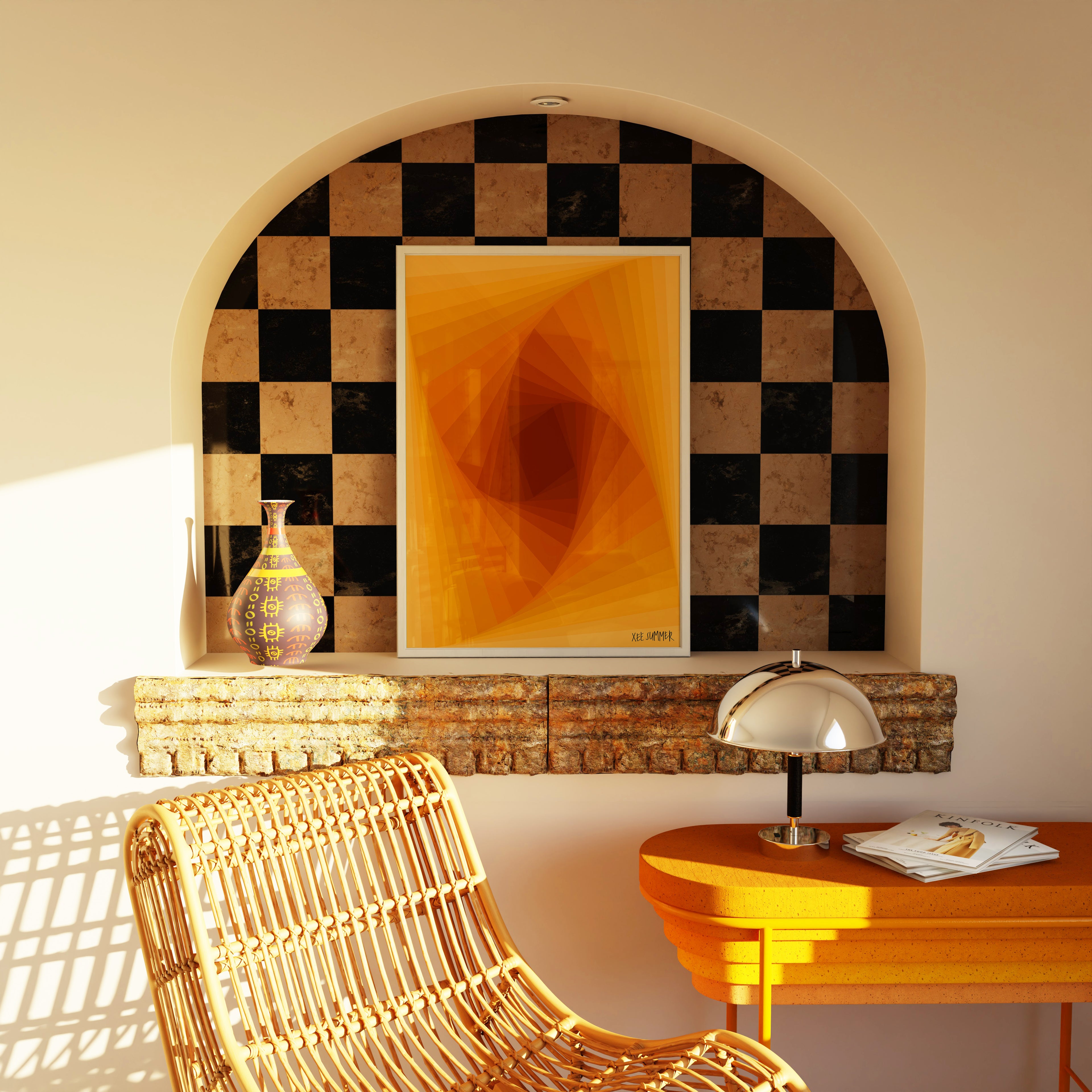 Yellow Spiral