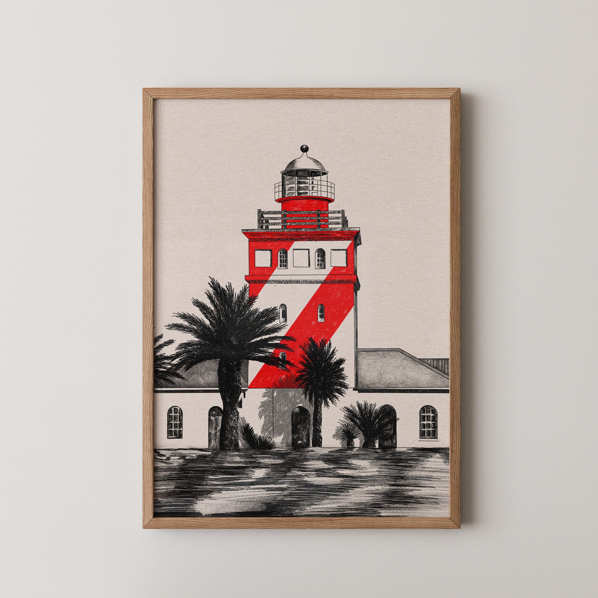 Greenpoint Lighthouse Mono