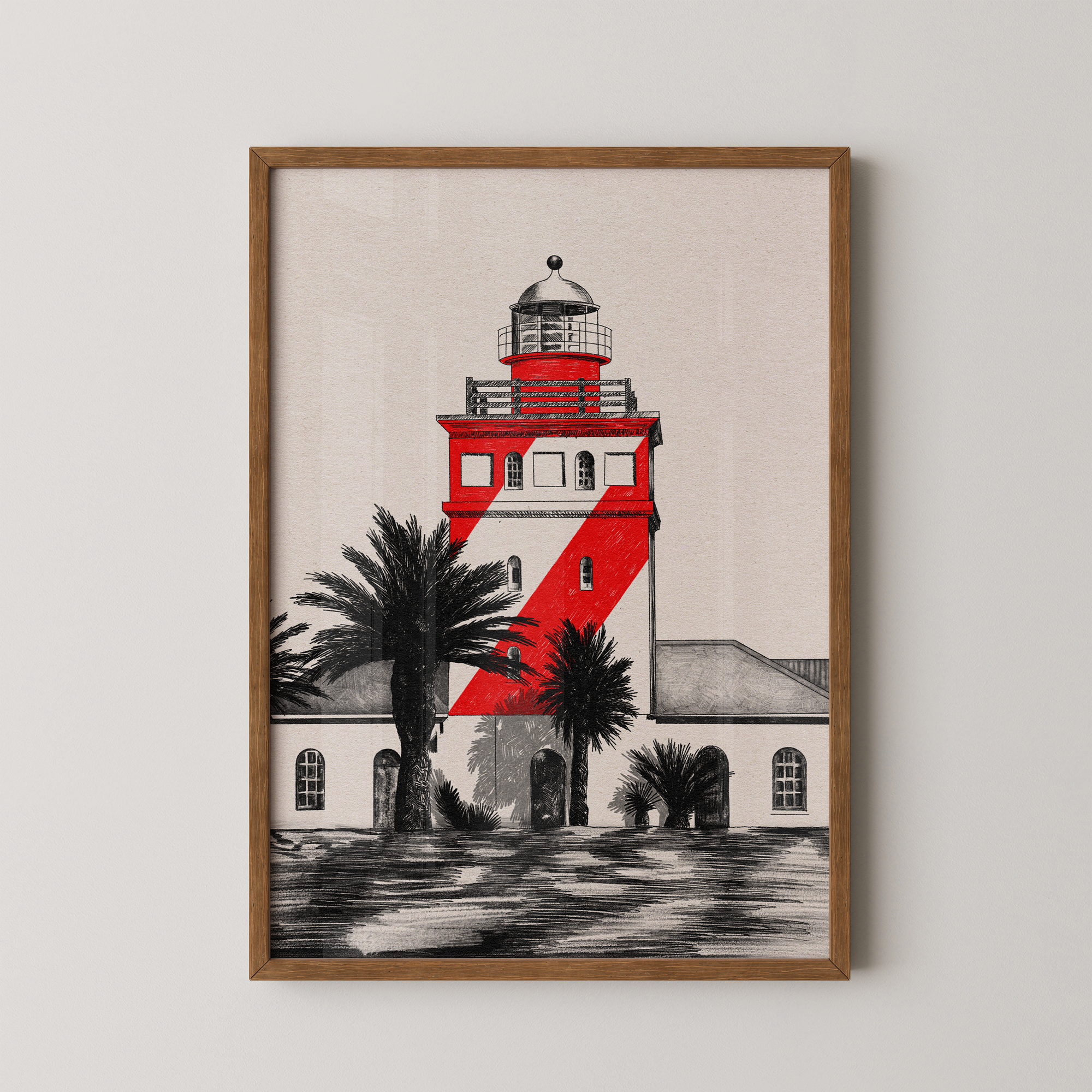 Greenpoint Lighthouse Mono
