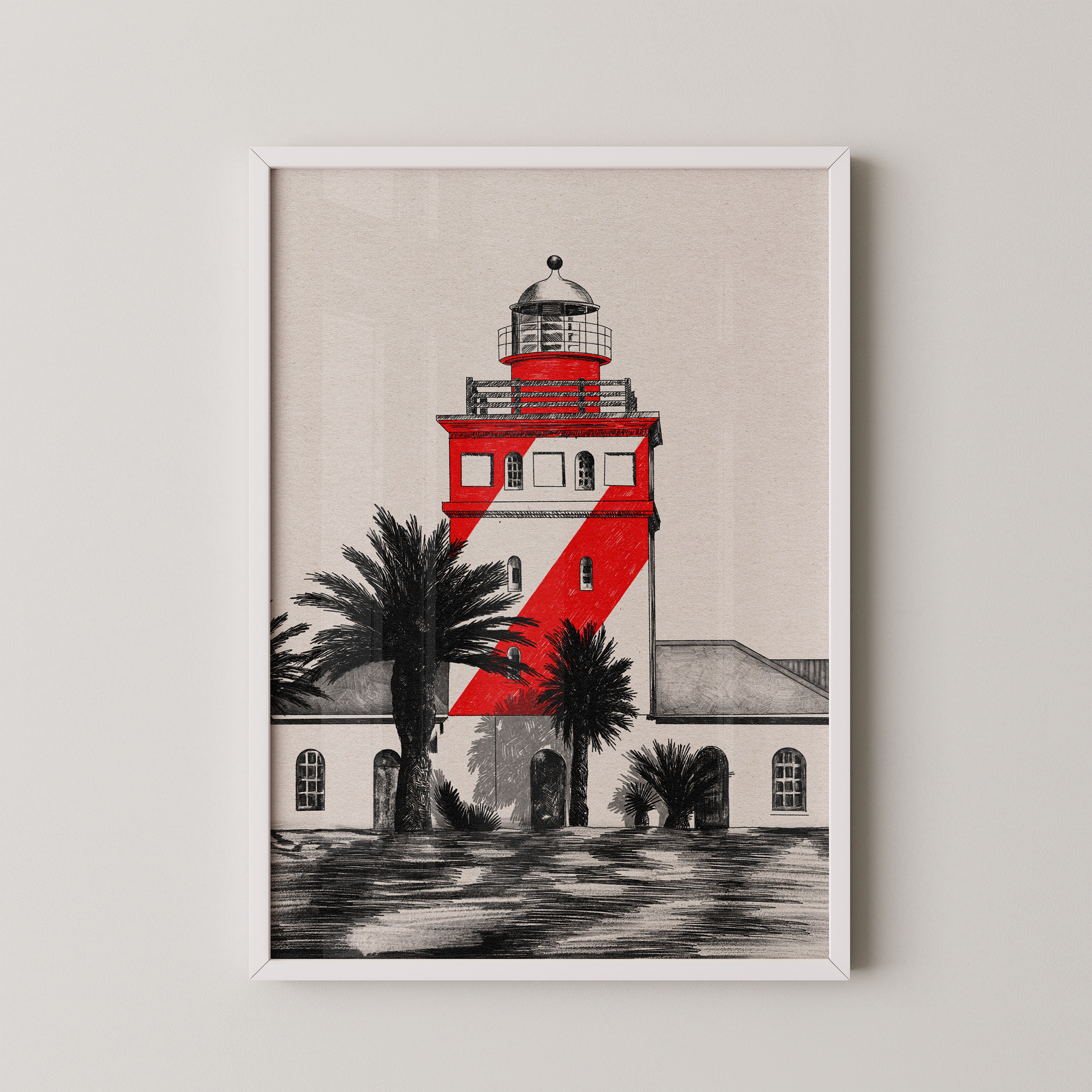 Greenpoint Lighthouse Mono
