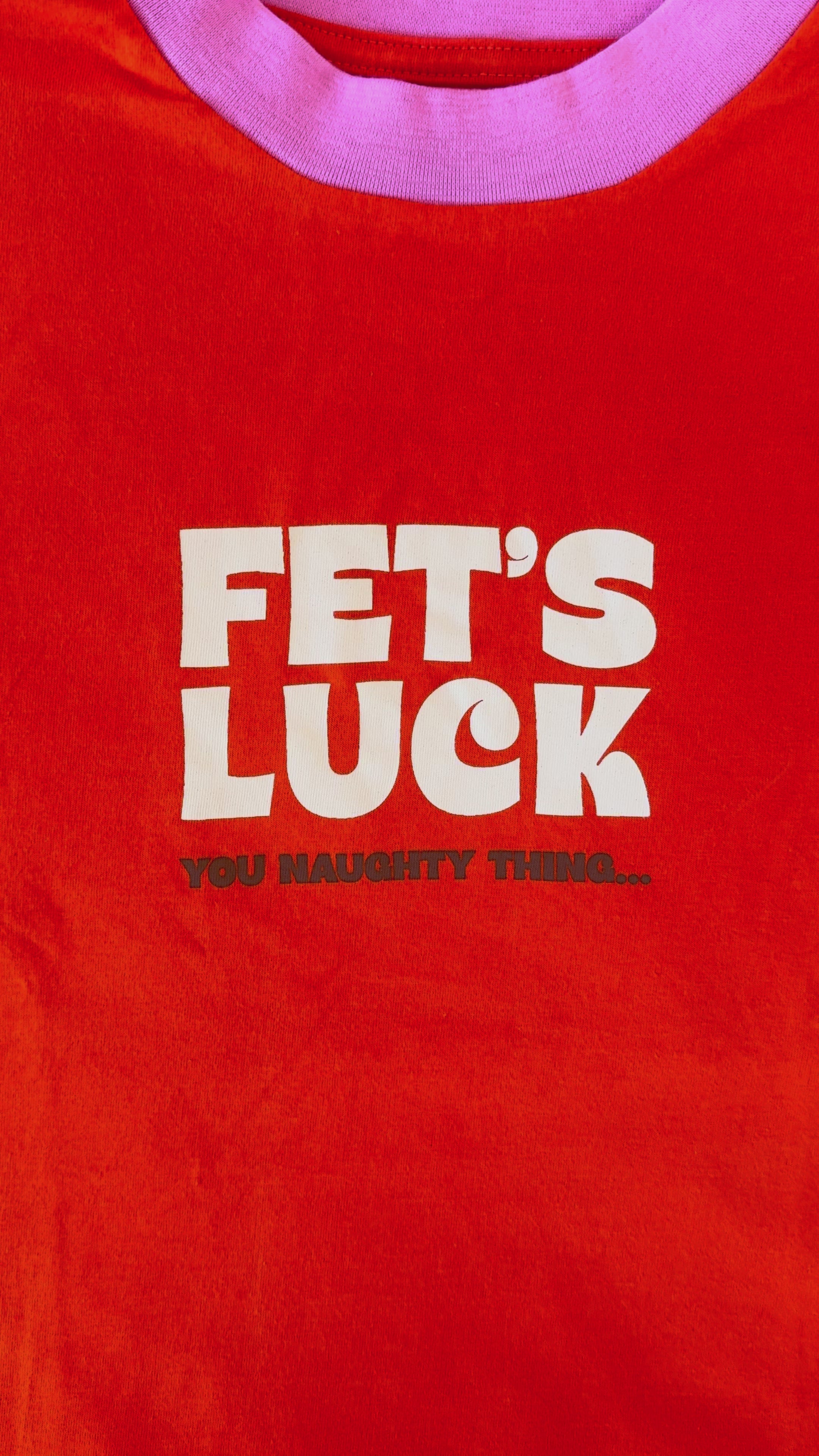 Fet's Luck Female T-Shirt Oversized Cut